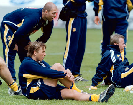 Fotboll förhands Sverige  Anders Svensson