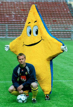 Fotboll, Sverige, Maskot, Tobias Linderoth