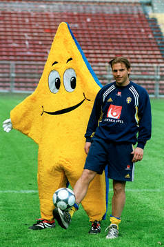 Fotboll, Sverige, Maskot, Anders Svensson