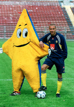 Fotboll, Sverige, Maskot, Henrik Larsson