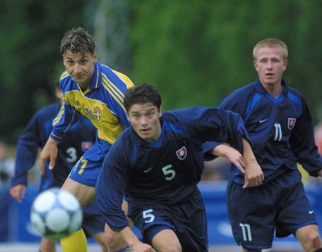 Fotboll, U2,1 Sverige-Slovakien Zlatan Ibrahimovic
