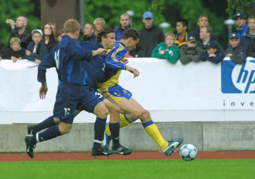 Fotboll, U21, Sverige-Slovakien Zlatan Ibrahimovic