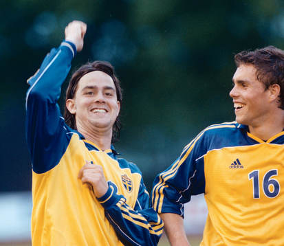 Gustaf Andersson och Johan Elmander