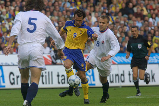 Fredrik Ljungberg Stanislav Varga Robert Tomaschek