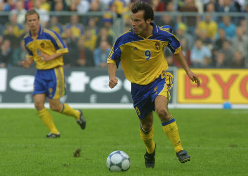 Fredrik Ljungberg och Tobias Linderoth