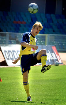 Fotboll, VM-Kval, Träning,  Mathias Svensson, Sverige