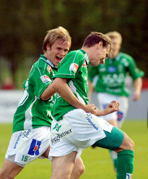 Fredrik Bengtsson och Johan Norell, Brage jublar