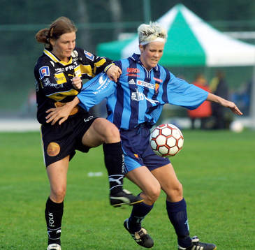 Jessika Sundhm Djurgården och Malin Moström, Umeå
