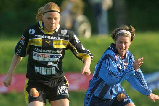 Najda Gyllander Dif och Lotta Runesson Umeå