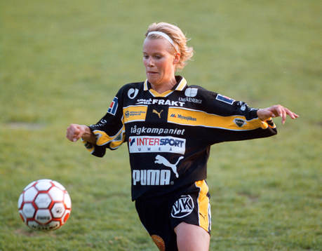 Fotboll, dam,  Anna Sjöström Umeå