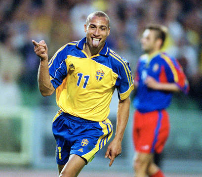 Henirk Larsson, Sverige jublar