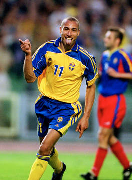 Henrik Larsson (Henke Larsson), Sverige