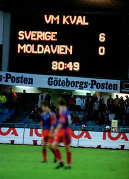 Sverige - Moldavien