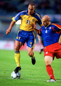 Henrik Larsson (Henke Larsson), Sverige