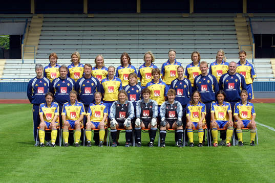 fotboll, damlandslaget, Sverige