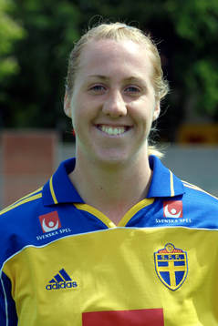 fotboll dam, Sara Johansson, Sverige