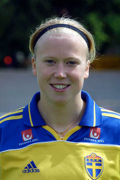 fotboll dam, Sara Larsson, Sverige