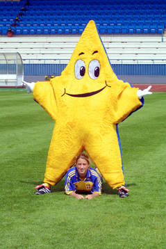 Fotboll, dam, Sverige, maskot, Bollis