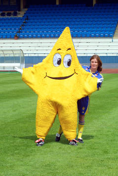 Fotboll, dam, Sverige, maskot, Bollis