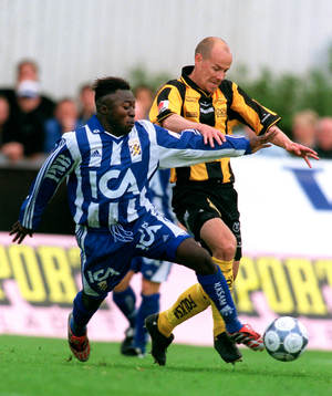 Kabba Samura, Göteborg och Mikael Göransson, Häcken