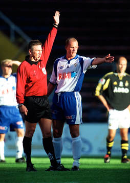 Henrik Bertilsson, Halmstad. Leif Sundell, domare