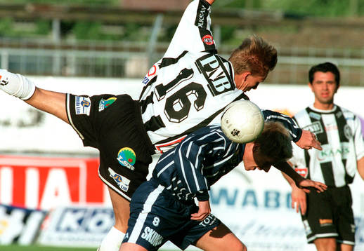 Ola Johansson, Frölunda och Magnus Kjellsson, Landskrona,