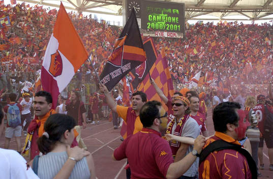 Fotboll, Italiensk, Roma italienska mästare