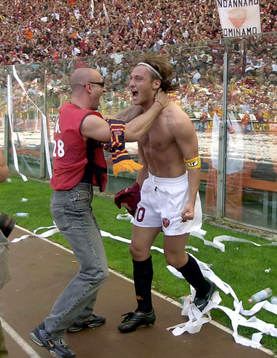Fransesco Totti, Roma gjorde 1-0