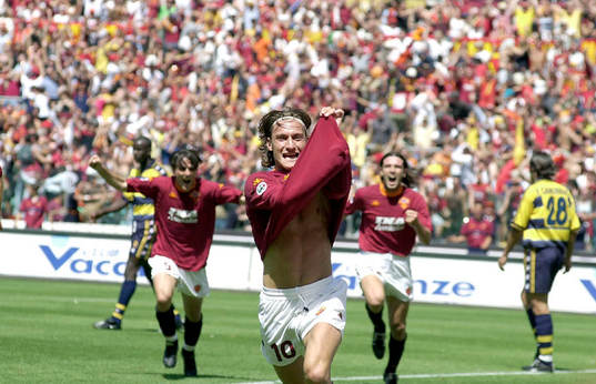 Fransesco Totti, Roma gjorde 1-0