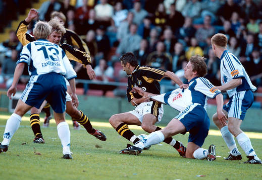 fotboll allsvenskan AIK - Halmstad
