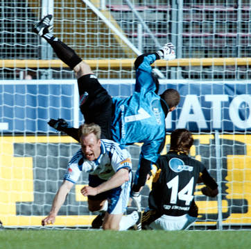 fotboll allsvenskan AIK - Halmstad. Torbjörn Arvidsson