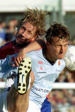 Jesper Jansson, Helsingborg och Zlatan ibrahimovic, Malmö