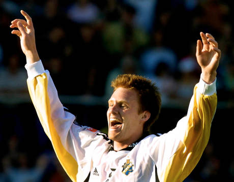Fotboll, Allsvenskan, Patric Andersson, AIK jubel