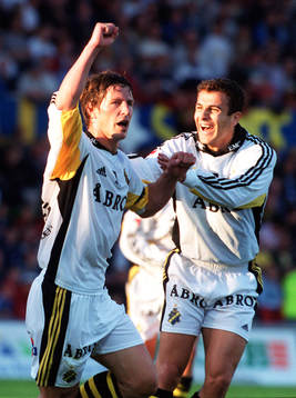 Thomas Lagerlöf, AIK, jubel