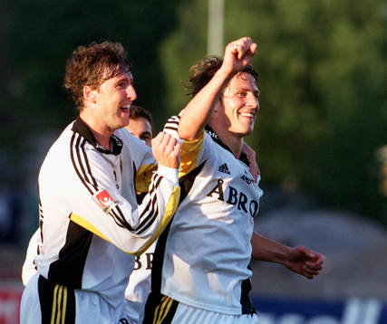 Thomas Lagerlöf, AIK, jubel