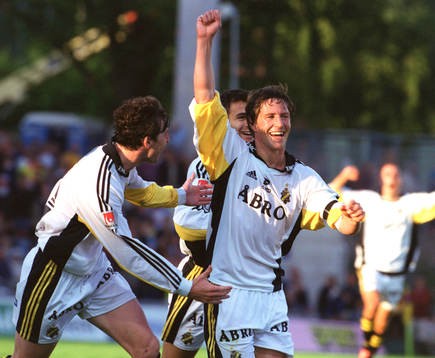Thomas Lagerlöf, AIK, jubel