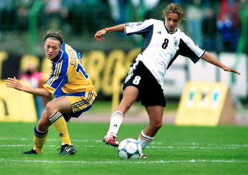 Therese Sjögran, Sverige, och Sandra Smisek, Tyskland