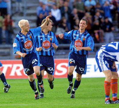 Fotboll, Allsvenskan, Djurgården - IFK Göteborg,  Jubel,