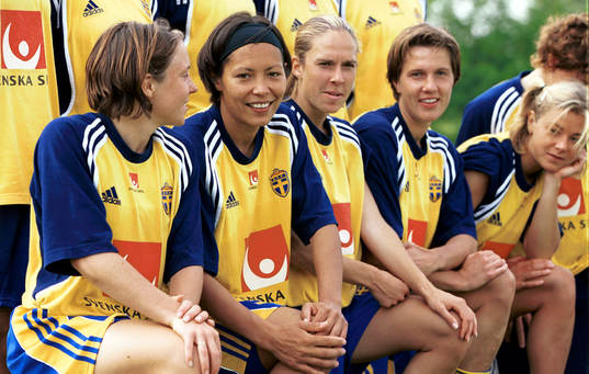Hanna Ljungberg, Jane Törnqvist, Linda Fagerström och