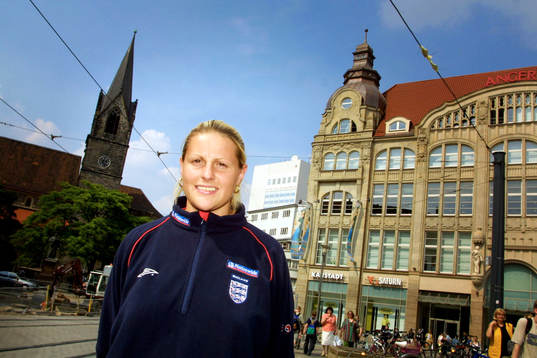 Fotboll, EM, Dam, Kelly Smith, England