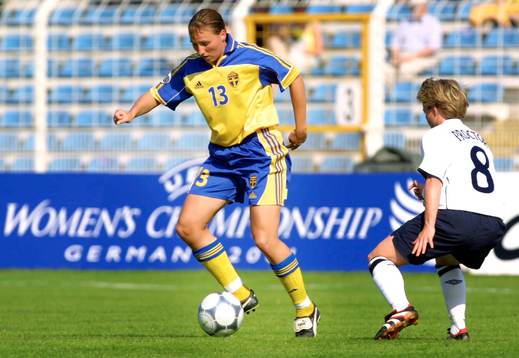 Sofia Eriksson, Sverige och Tara Proctor, England