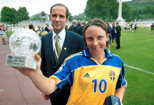 Hanna Ljungberg, Sverige, Matchens lirare