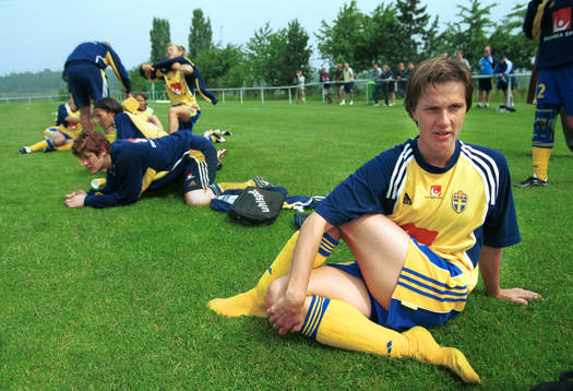 Fotboll, EM, dam, Malin Andersson, Sverige