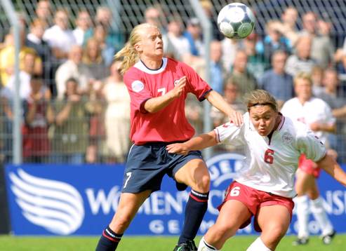 Solveig Gulbrandsen, Norge och Cathrine Sörensen, Danmark