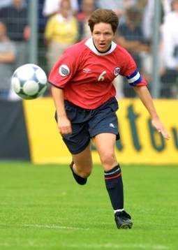 Fotboll, EM, dam, lagkapten, Hege Riise, Norge