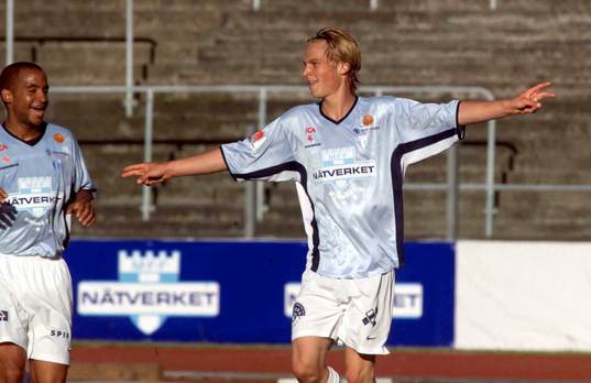 Markus Rosenberg jublar