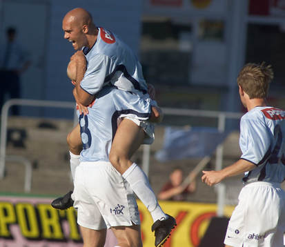 Daniel Majstorovic, Malmö, jubel