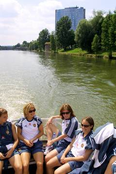 Sofia Eriksson, Tina Nordlund, Malin Moström och Hanna