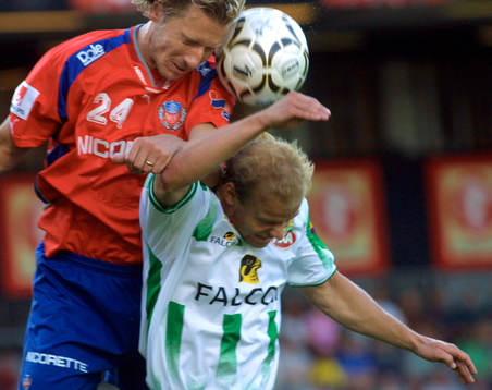 Jesper Jansson, Helsingborg och Andreas Hermansson, Hammarby