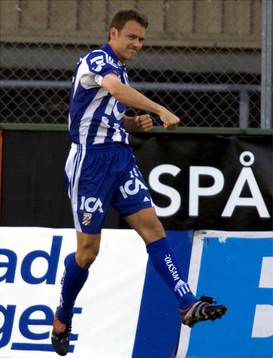 Fotboll, Allsvenskan, Magnus Erlingmark, Göteborg jubel